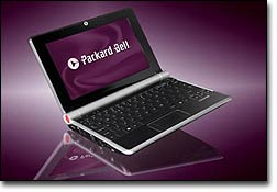 Packard Bell presenta netbook dot ideal para ejecutivos móviles