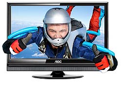 Nuevo televisor 3D de AOC