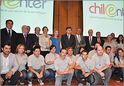 Primera Dama encabezó ceremonia de Aniversario de Fundación Chilenter