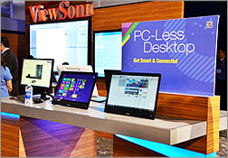 ViewSonic lanza línea de Smart Displays en CES 2013