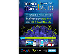 Cursor convoca a jóvenes estudiantes a participar de Torneo Universitario de Apps 2013