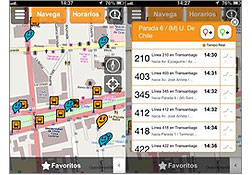 Nueva aplicación para smartphones entrega información de Transantiago en tiempo real