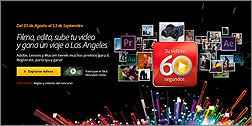 Adobe lanza concurso “Tu Vida en 60 Segundos”