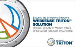 Websense reporta crecimiento récord en demanda de sistema de seguridad TRITON