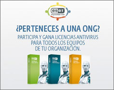 Programa de donación de licencias para ONGs de ESET