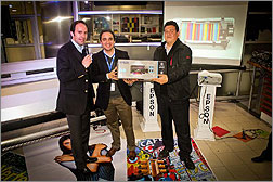 Epson presentó impresora que usa tintas ecosolventes