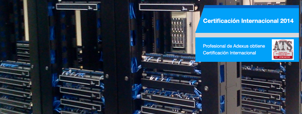 Profesional de Adexus obtiene importante certificación