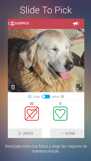 Nueva aplicación chilena para organizar y filtrar fotos del smartphone