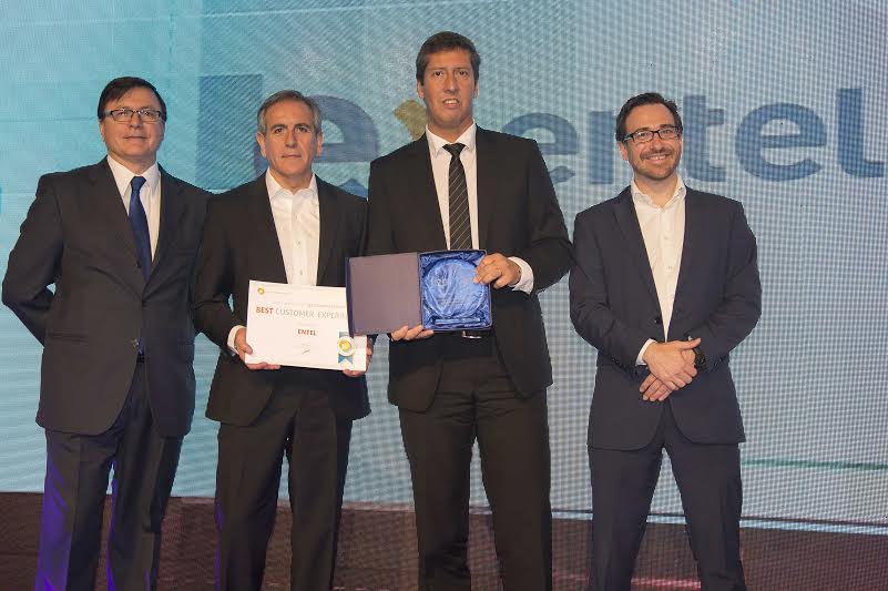 Entel recibe premio BCX a la mejor experiencia de clientes en Iberoamérica