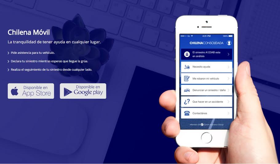 Primera aplicación para denunciar siniestros automotrices
