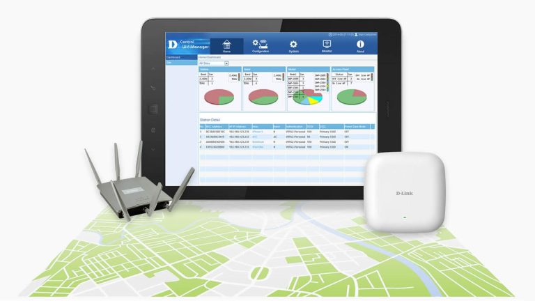 D-Link presenta software de control central Wi-Fi Manager CWM-100