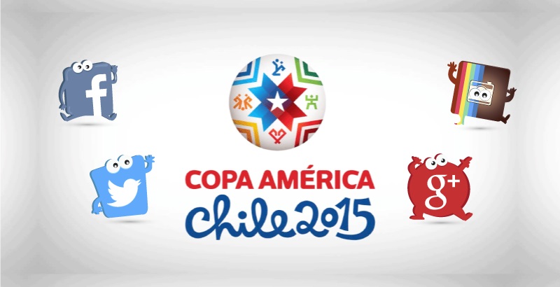 Últimos días de Copa América desataron boom de uso en redes sociales a través de celulares