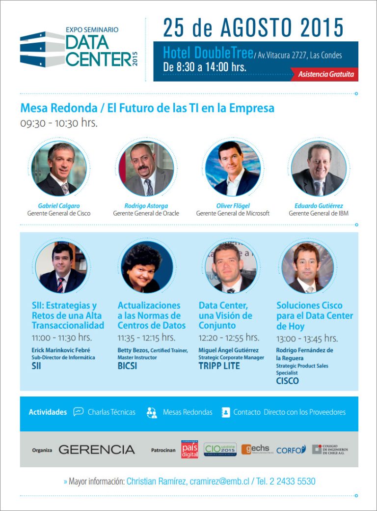 Expo Data Center 2015 reúne últimas tendencias en centros de datos