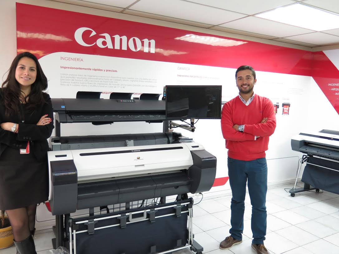 Showroom de Procad exhibe equipos de formato ancho de Canon