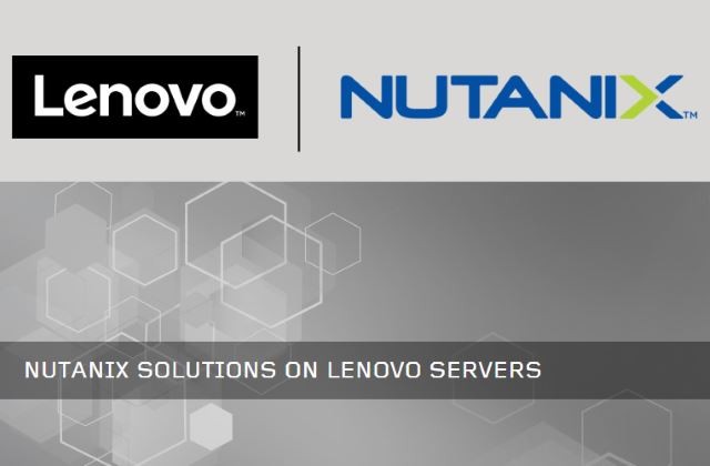 Lenovo y Nutanix traen infraestructura hiperconvergente