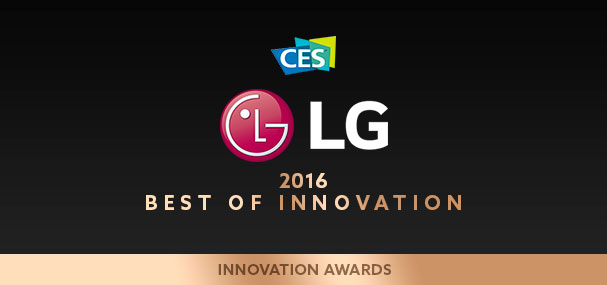 LG recibe 21 Premios de Innovación en CES 2016