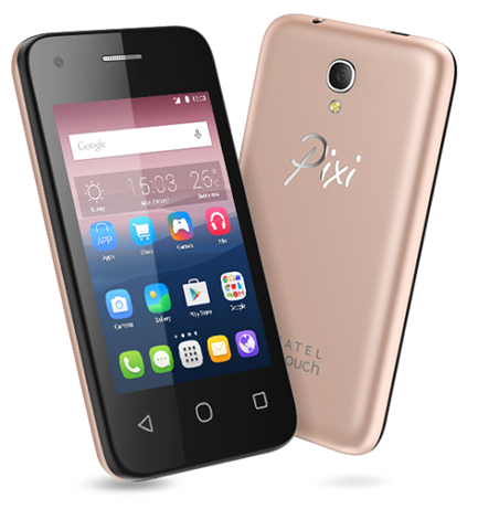 Alcatel Onetouch presenta la nueva familia PIXI 4