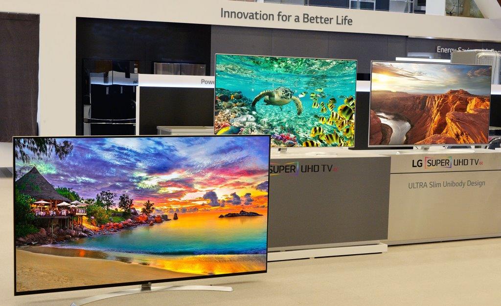 Nueva línea de televisores LG Ultra HD en CES 2016