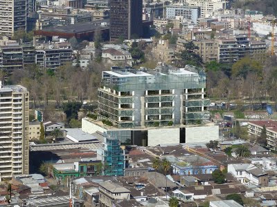 Construyen el primer edificio tecnológico de Santiago