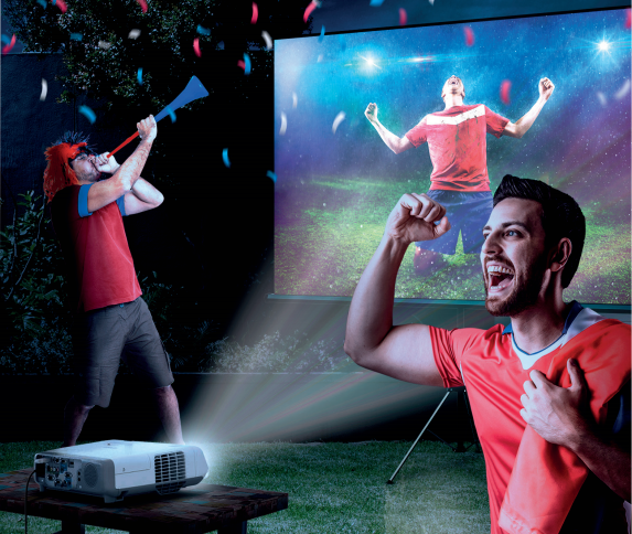 “Epson Proyecta tu pasión” por la Roja en HD y en más de 100 pulgadas