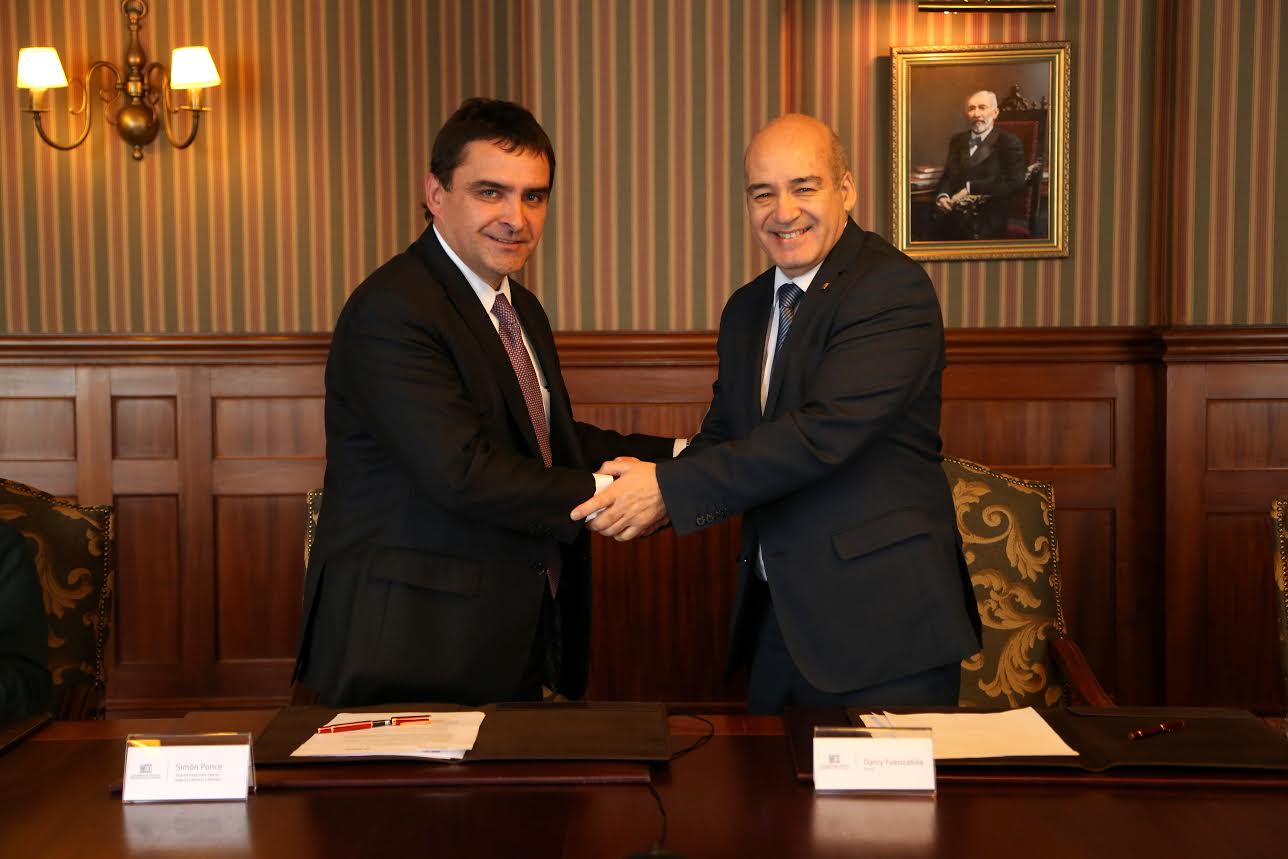 USM y Bosch firman convenio de cooperación