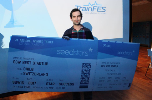 Trainfes gana competencia Seedstars World Santiago
