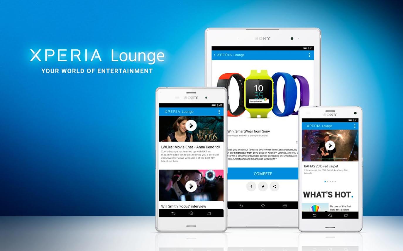 Xperia Lounge de Sony cada día premia a más usuarios