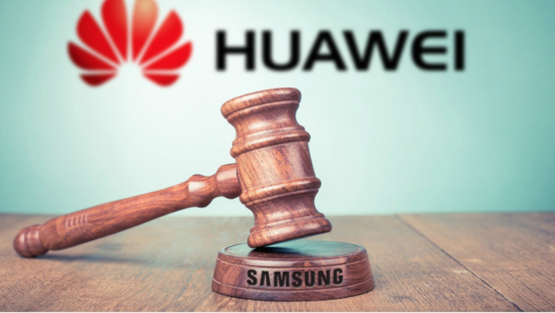 Samsung demanda a Huawei por violación de patentes