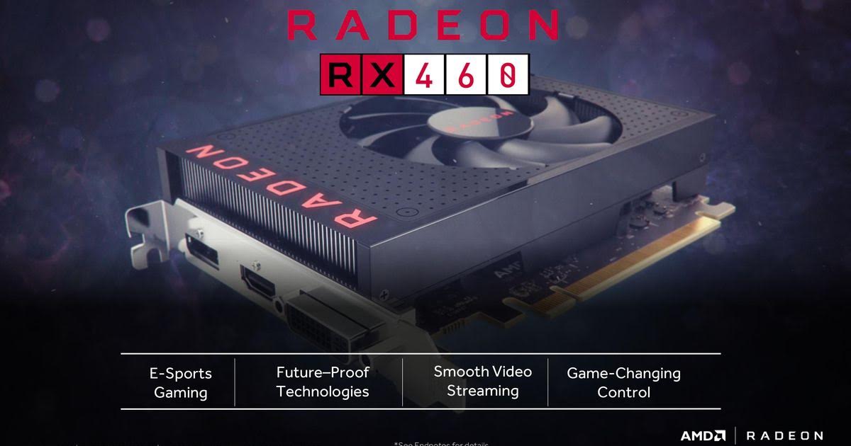 AMD presenta su nueva GPU Radeon RX 460