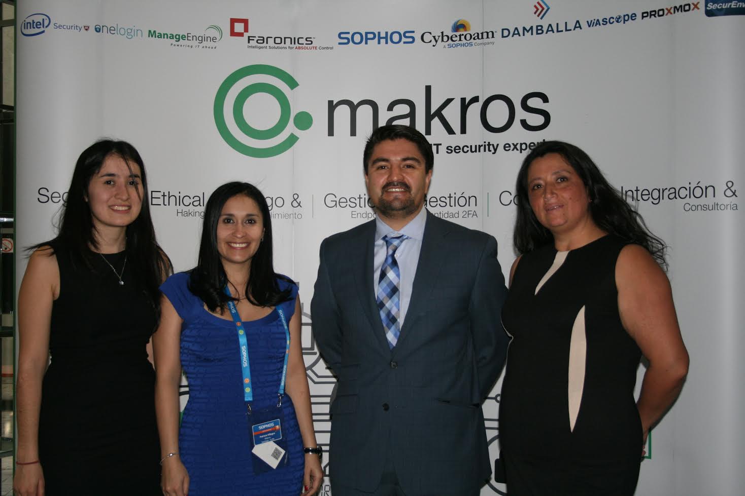 Destacada participación de Makros en Segurinfo Chile 2016