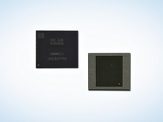 Samsung anuncia primera DRAM móvil LPDDR4 de 8 GB