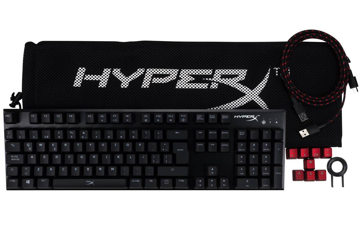 HyperX presenta su primer teclado para videojuegos shooter en primera persona