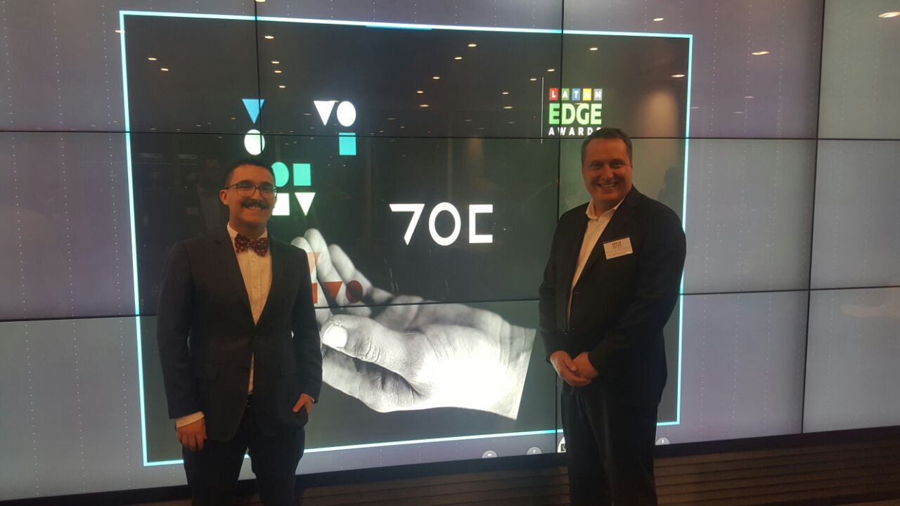 TOC Biometrics recibe premio Latam Edge Awards 2016