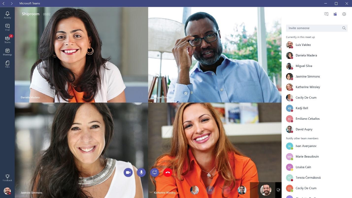 Microsoft Teams se lanza a clientes de Office 365 a nivel mundial