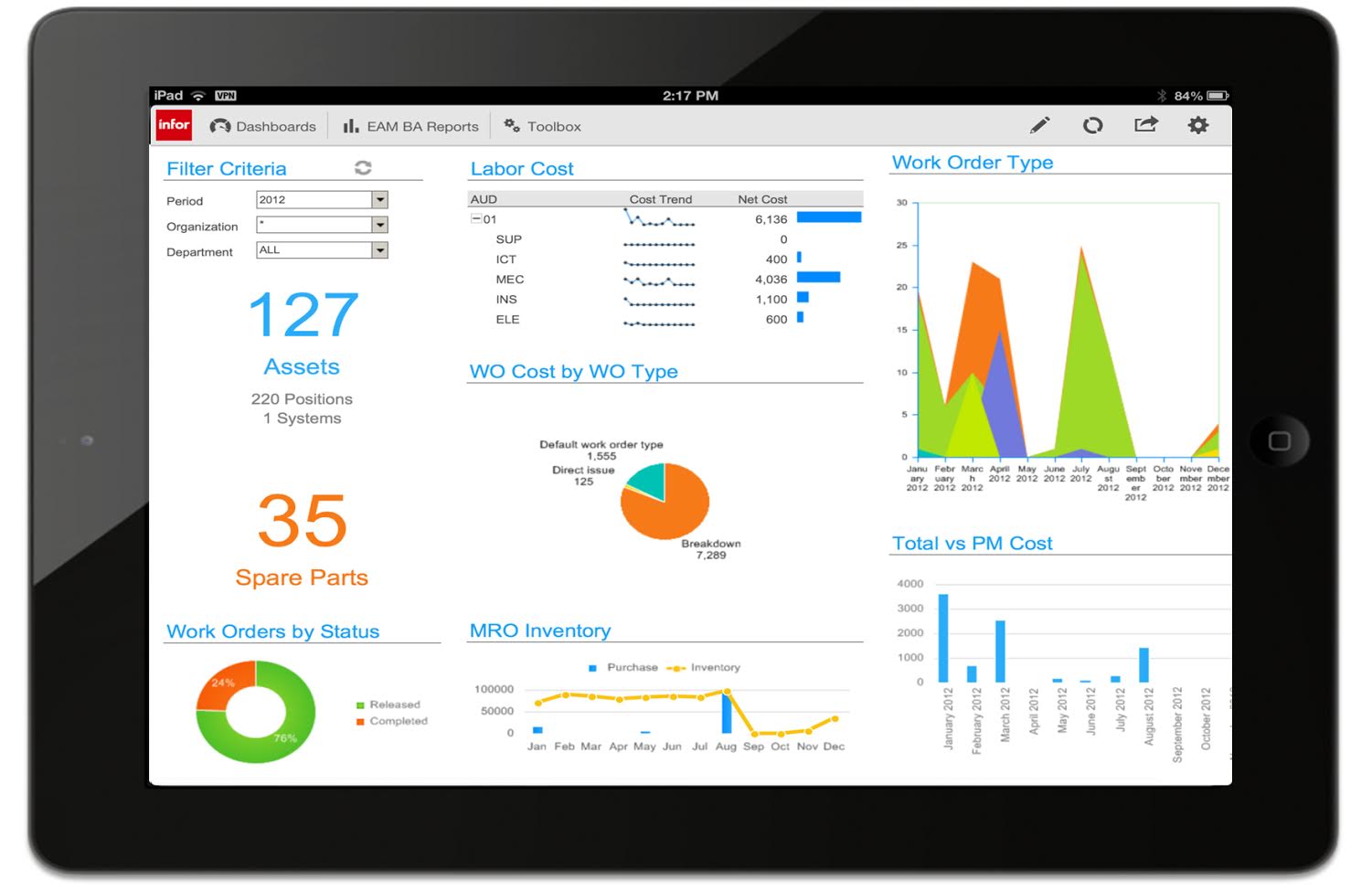 Infor EAM anuncia mejoras en movilidad en la nube para la gestión de activos corporativos