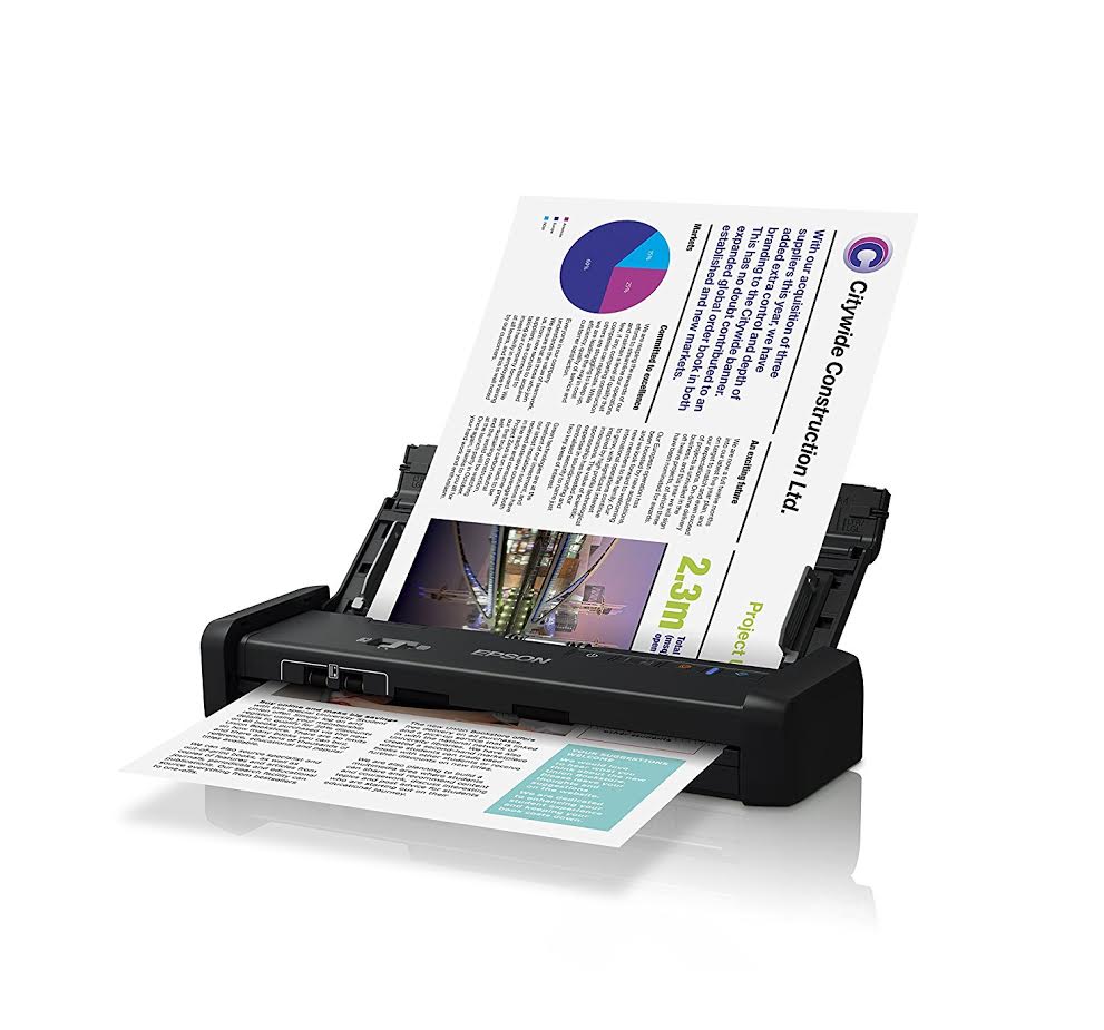 Velocidad y portabilidad en nueva serie de scanner de Epson
