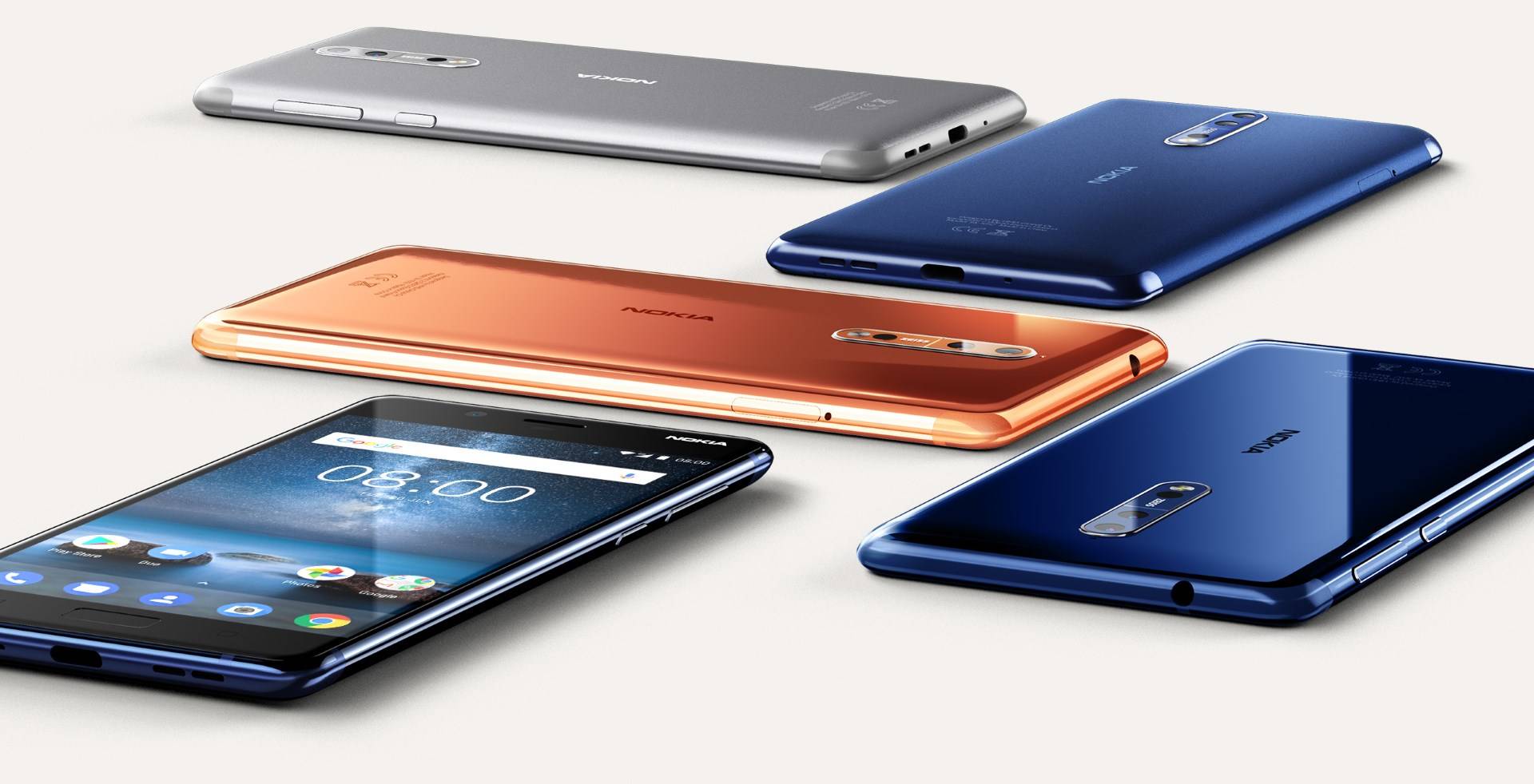 HMD Global presenta nuevo smartphone Nokia 8