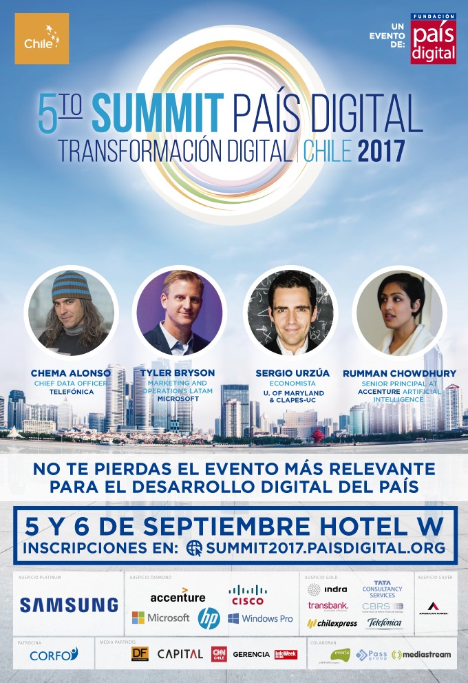 Expertos debatirán sobre las claves para la Transformación Digital en Chile