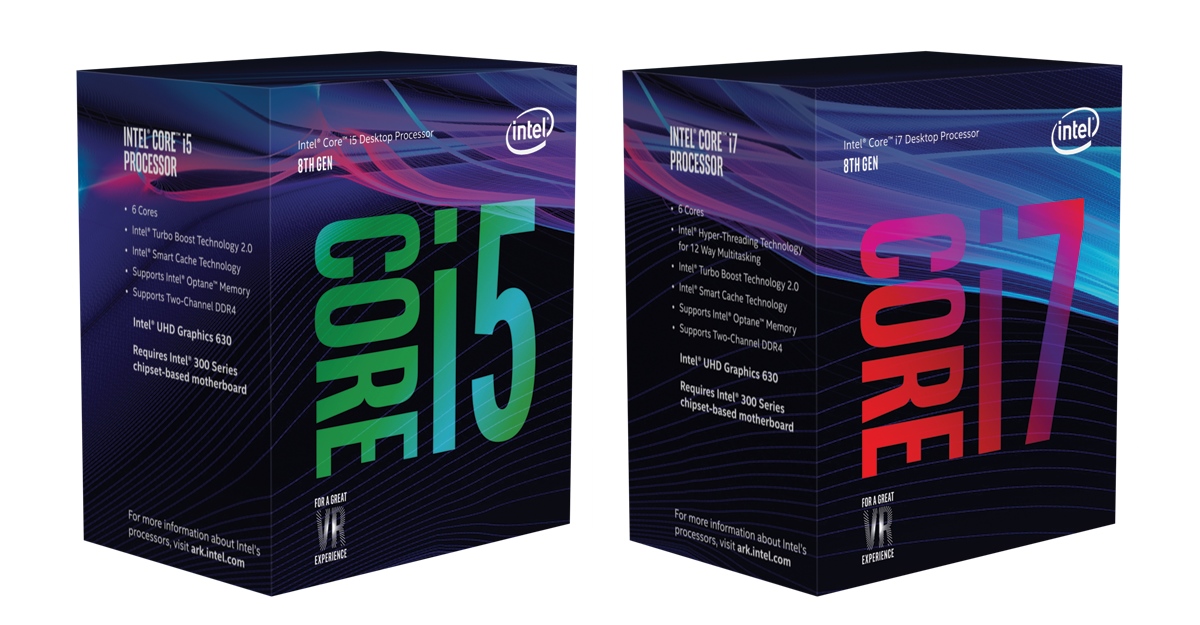 Intel anuncia chips Core de octava generación