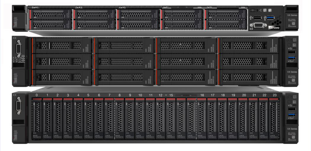 Nueva infraestructura hiperconvergente ThinkAgile VX Series de Lenovo