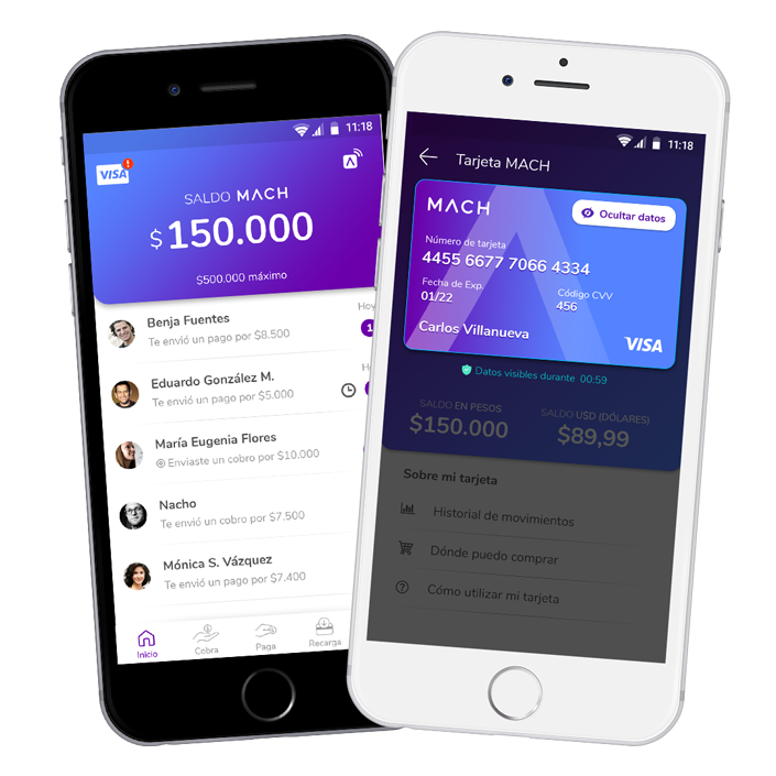 MACH lanza la primera tarjeta de crédito de prepago online de la banca