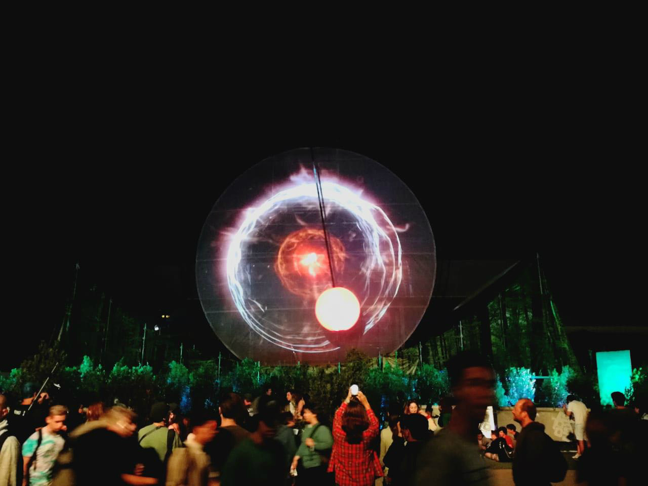 Proyectores Epson iluminan Lollapalooza