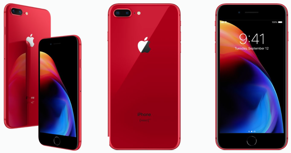 Apple presenta nuevos iPhone 8 RED Special Edition