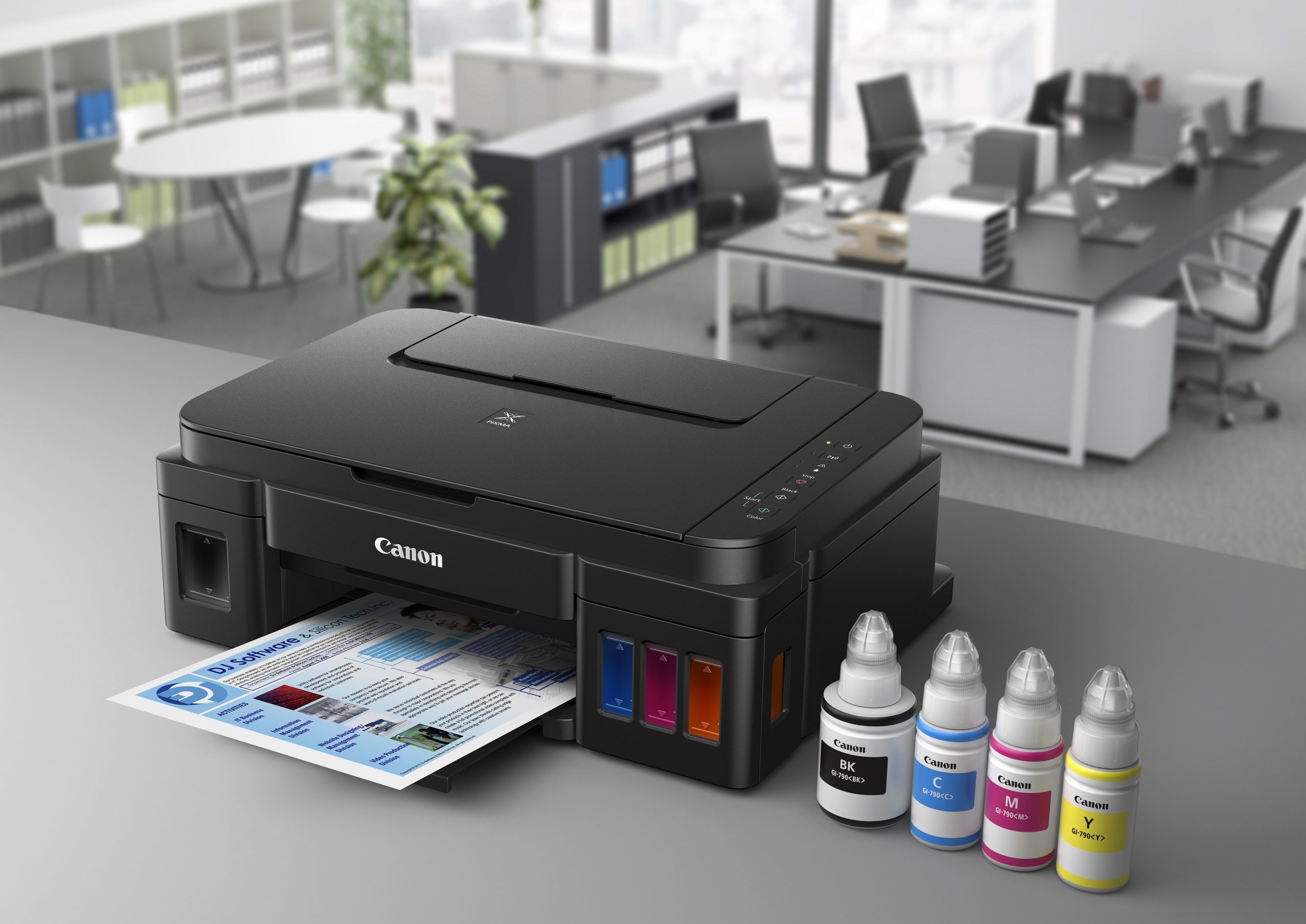 Canon optimiza la productividad con las nuevas impresoras Pixma G 3100 y 4100