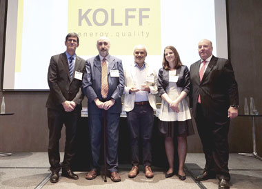 KOLFF es premiado por Camchal