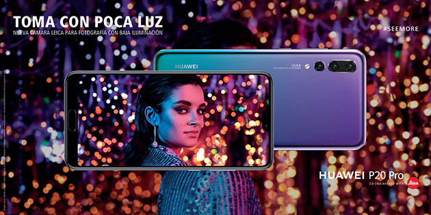 Huawei trae a Chile el Huawei P20 Pro en exclusivo color Twilight