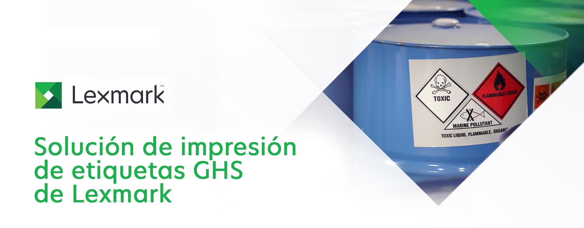 Lexmark entrega tres pasos para imprimir etiquetas GHS de manera flexible e integrada