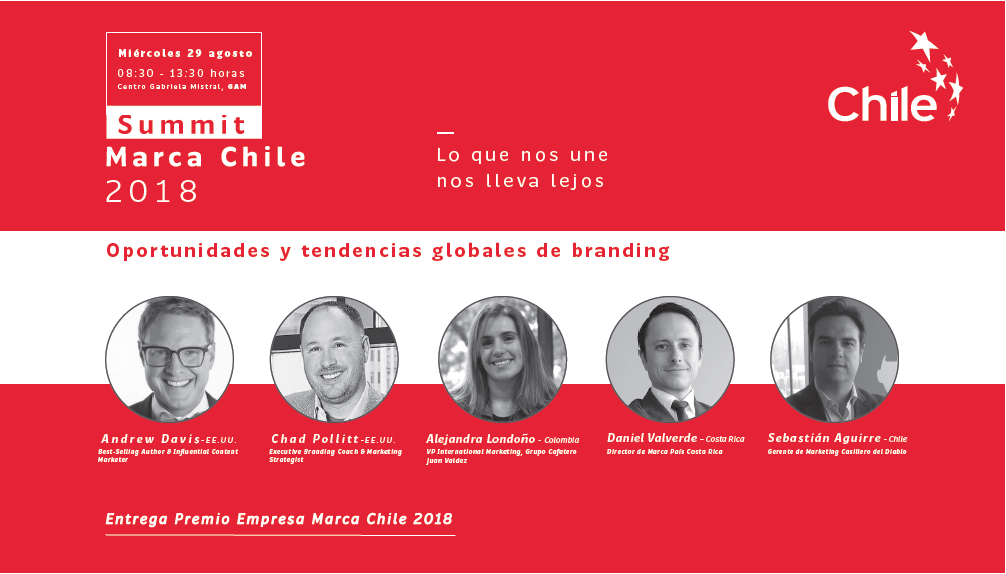 Evento internacional abordará tendencias globales en branding