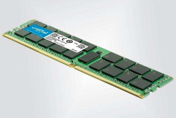 Ya se encuentran disponibles los módulos de memoria Crucial(R) DDR4 2933 MT/s RDIMMs