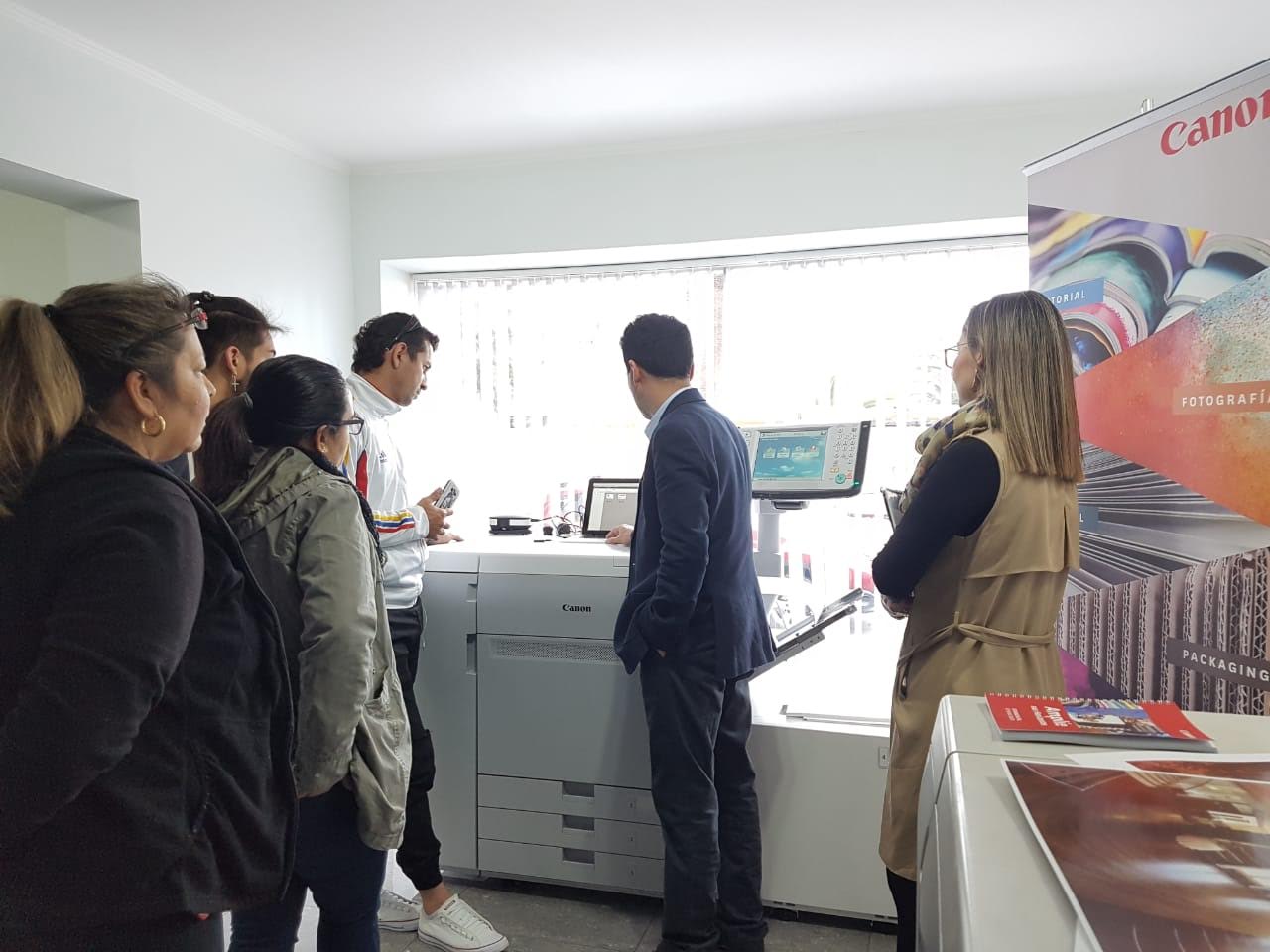 Canon apunta al crecimiento de la industria gráfica nacional al norte del país